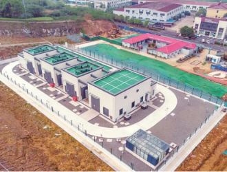 江蘇首個光伏接入站用電系統(tǒng)變電站