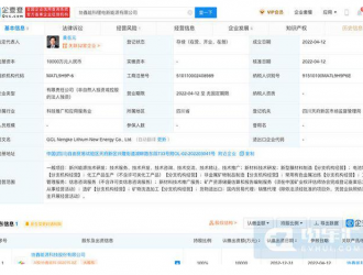 協鑫能科成立鋰電新能源公司，注冊資本1億元