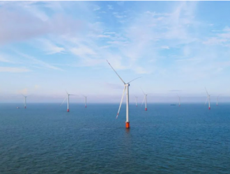 浙能臺州1號風電項目風機安裝完成