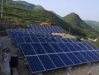 330MW！金下基地四川側光伏項目首批并網